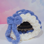 Hand Knit Chunky Chenille Ferret Tunnel