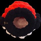 Chunky Hand Knit Poke Ball Pet Cave — Handmade Pet Bed