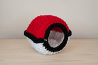 HAND KNIT "POKE BALL" PET CAVE