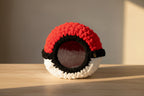 HAND KNIT "POKE BALL" PET CAVE