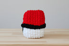 HAND KNIT "POKE BALL" PET CAVE