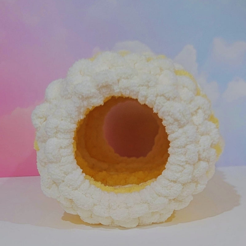 Hand Knit Chunky Chenille Ferret Tunnel