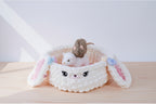 Hand Knit “Bunny” Pet Bed