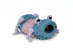 Hand Knit “Daisy the Frog” Pet Cave