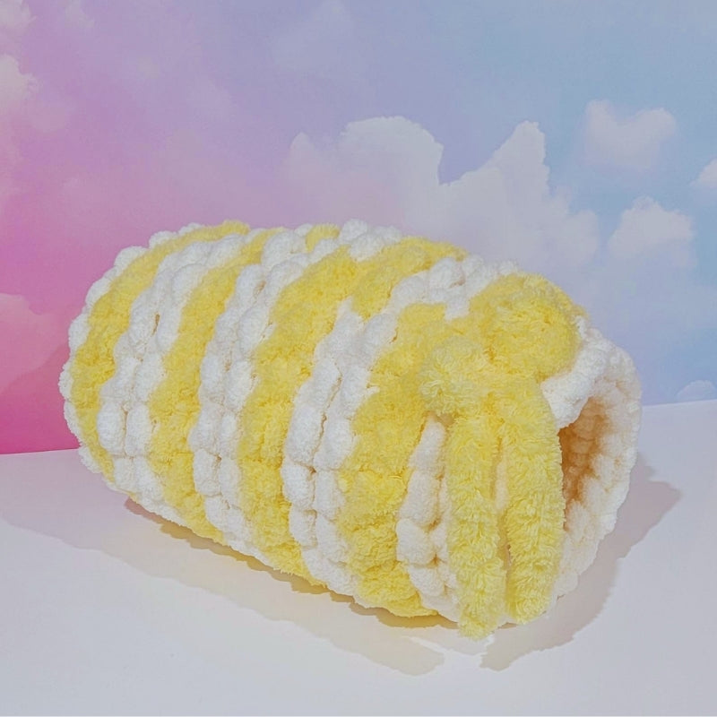 Hand Knit Chunky Chenille Ferret Tunnel