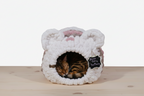Hand Knit “Neopa Taffy the Mouse” Pet Cave
