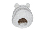 Hand Knit “Chunk the Mouse” Pet Tunnel