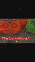 Chunky Hand Knit Pumpkin Pet Bed — Handmade Cozy Nest for Ferrets & Small Pets