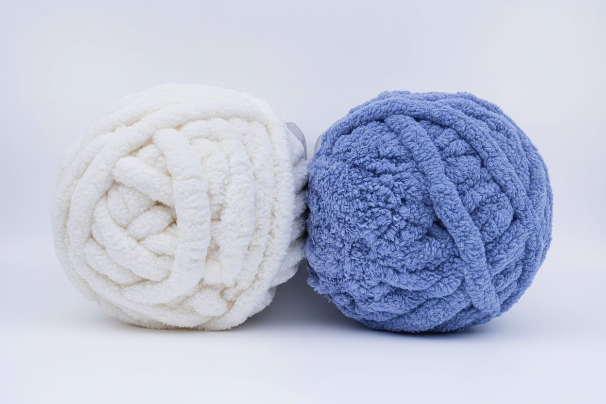 Chunky Chenille Hand Knit Small Pet Tunnel