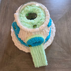 Chunky Hand Knit UFO Pet Cave — Handmade Novelty Bed for Ferrets & Small Pets
