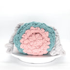Chunky Hand Knit Small Frog Pet Cave  Handmade