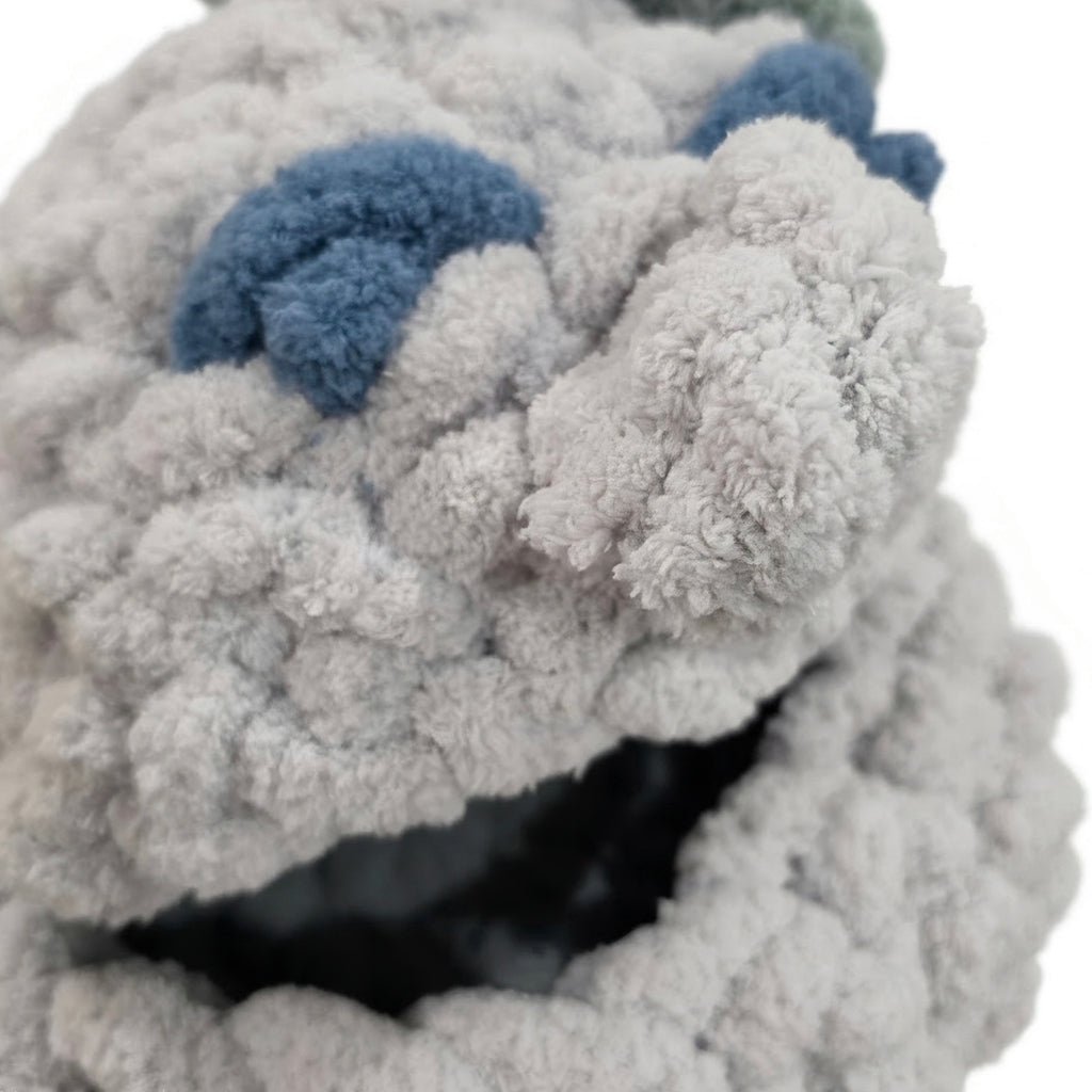 Chunky Hand Knit Small Pet Cave — Handmade Cozy Bed for Ferrets & Small Pets