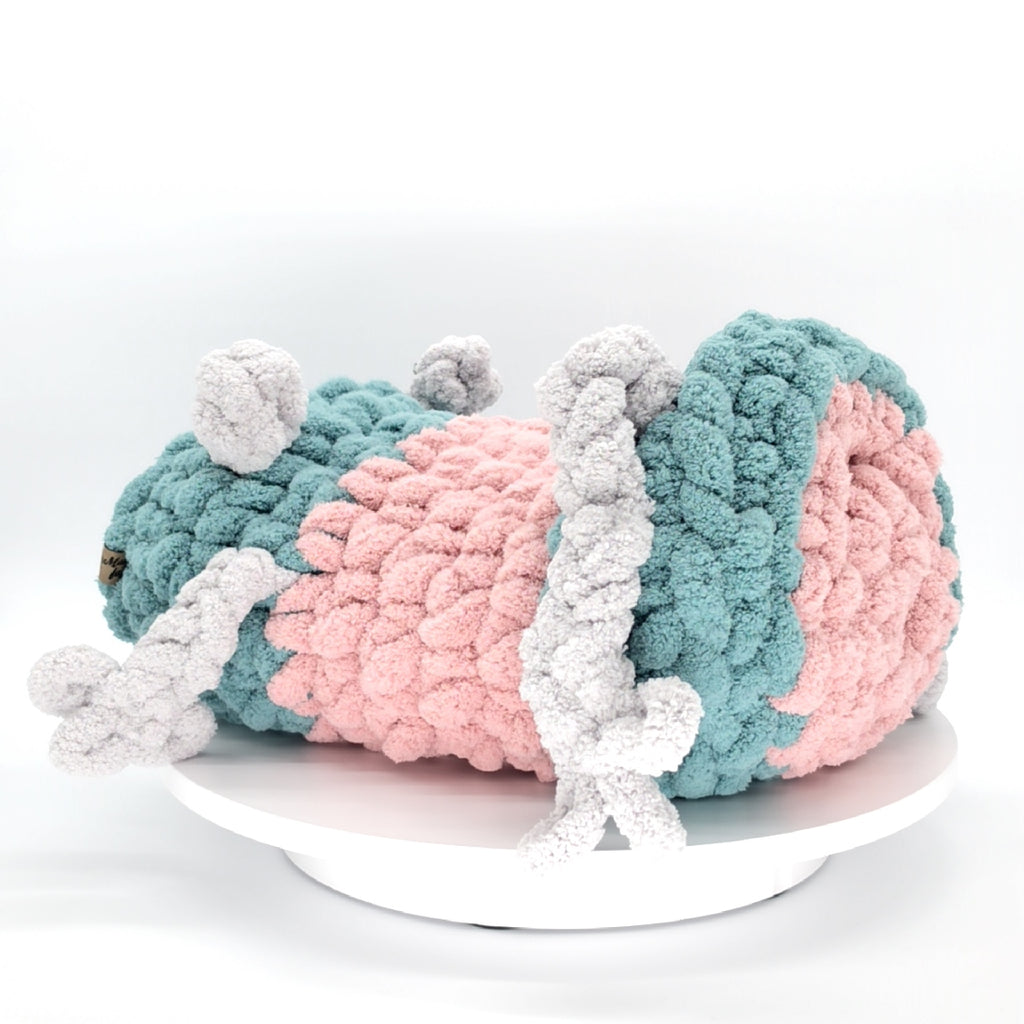 Chunky Hand Knit Small Frog Pet Cave  Handmade