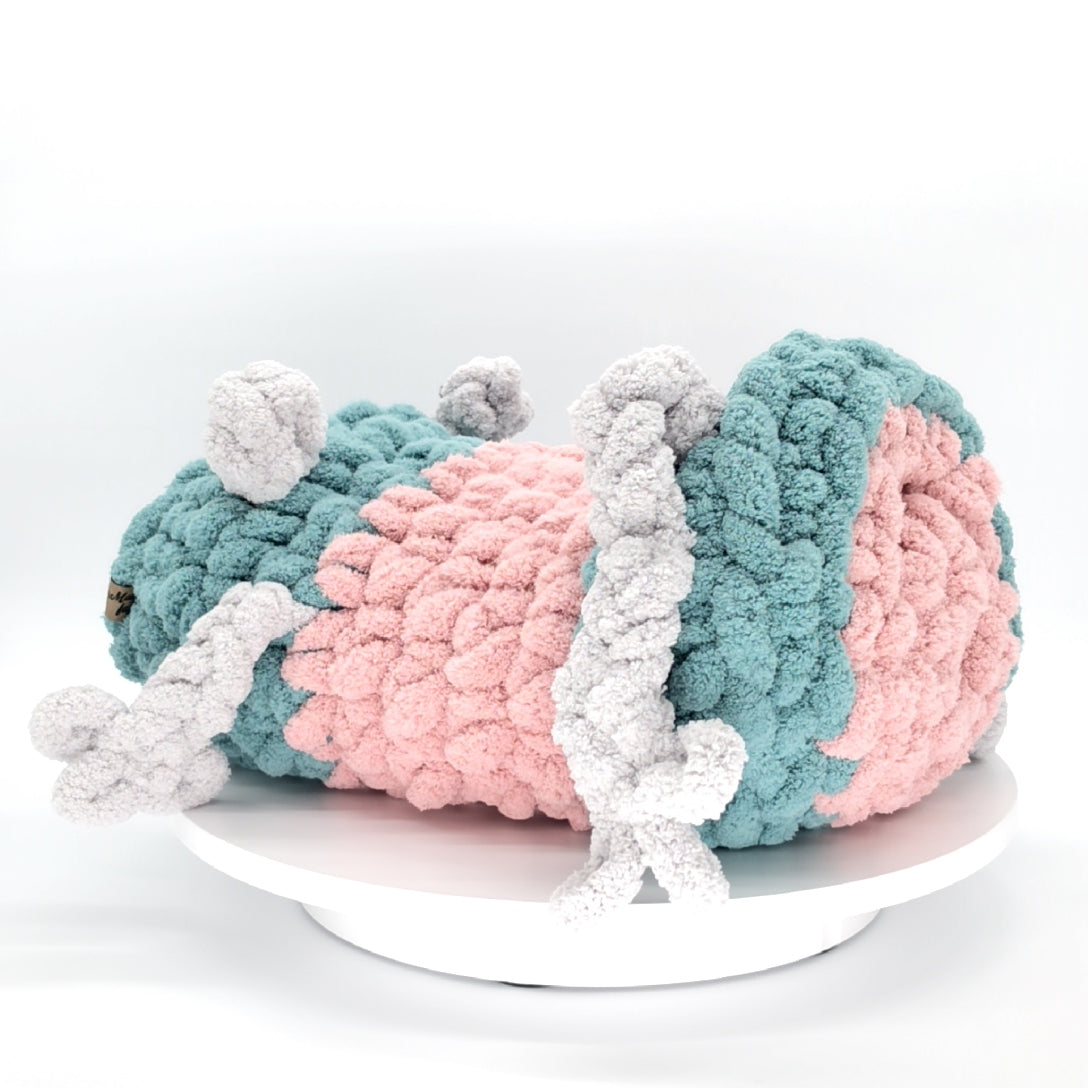 Chunky Hand Knit Small Frog Pet Cave  Handmade