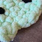 Chunky Hand Knit UFO Pet Cave — Handmade Novelty Bed for Ferrets & Small Pets