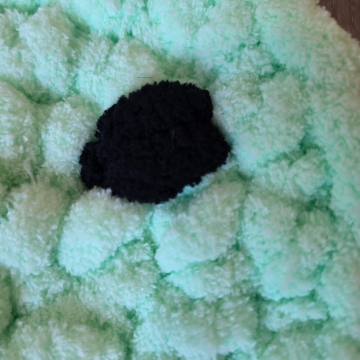 Chunky Hand Knit UFO Pet Cave — Handmade Novelty Bed for Ferrets & Small Pets