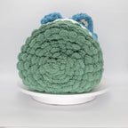 Chunky Hand Knit Fred the Frog Cat Cave