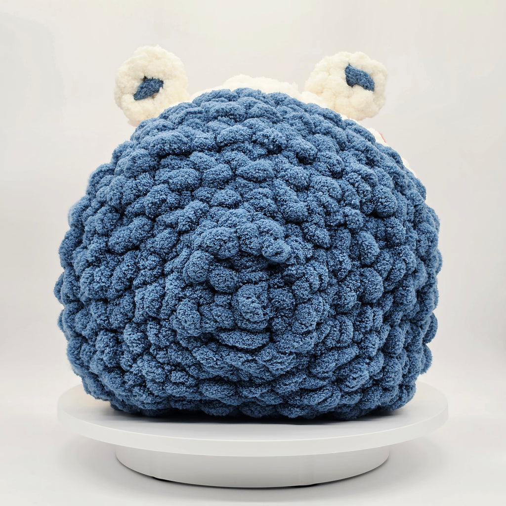 Chunky Hand Knit Cat Cave — Purr-Psi — Handmade Pet Bed